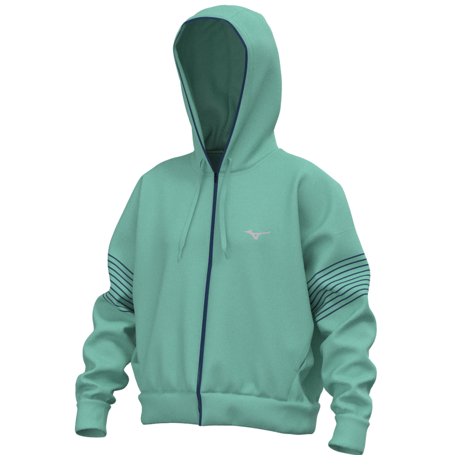 Mizuno ATHLETICS SWEAT JACKET Dusty jade